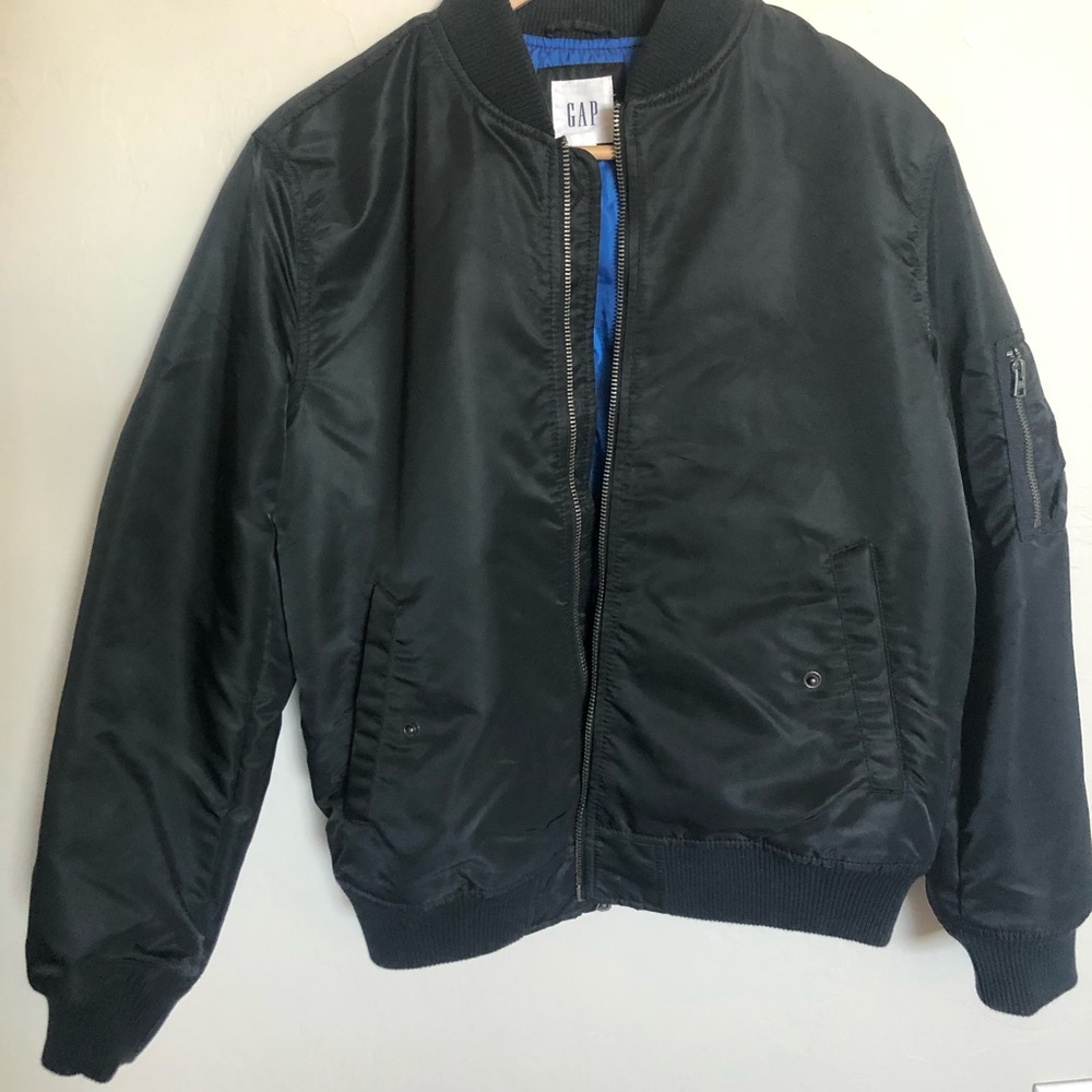 GAP black MENS jacket size Small